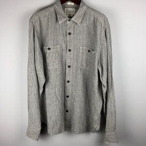 Lucky Brand Linen Button Shirt
